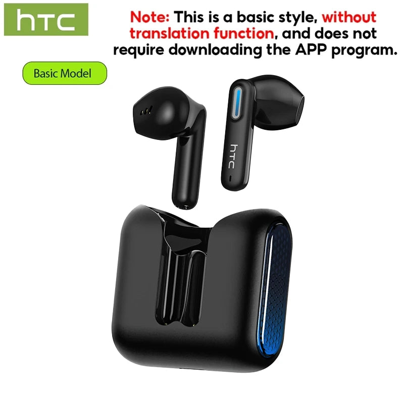 Language Translator Earbuds NE49 TWS Low Latency Gaming Earphones Bluetooth Hifi Stereo Sound HD Call with Mic