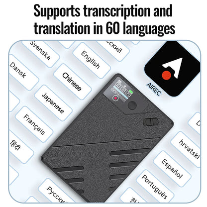 AI Voice Recorder Chatgpt APP Control Audio Mind Map Real Time Transcription, Summary, Translation Phone Calls Recording