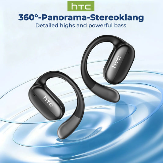 Wireless Earphones Bluetooth LED Touch Screen AI Translate Earbuds Hifi Sound HD Call Headphones Bone Conduction