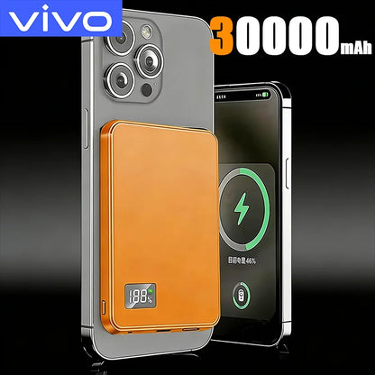 50000Mah Ultra Thin Power Bank for Magsafe Magnetic Wireless Fast Charging Macsafe Portable Battery for Iphone Xiaomi