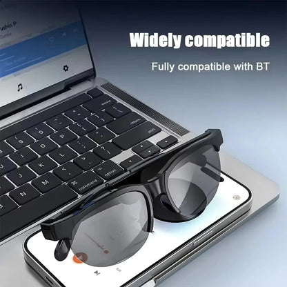 Smart AI Glasses Vedio Photo Bluetooth Conversation Translation Recording Listening to Music Smart Sunglasses 8K 2400MP 