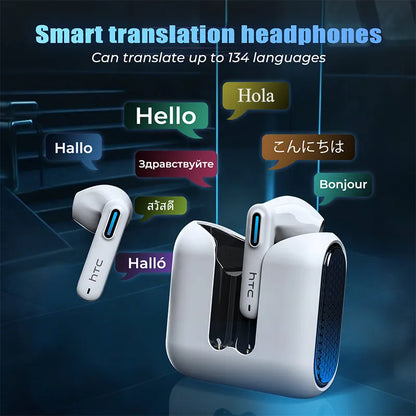 Language Translator Earbuds  NE49 TWS Low Latency Gaming Earphones Bluetooth Hifi Stereo Sound HD Call with Mic