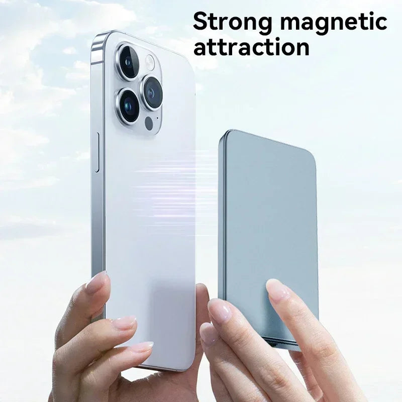 50000Mah Ultra Thin Power Bank for Magsafe Magnetic Wireless Fast Charging Macsafe Portable Battery for Iphone Xiaomi