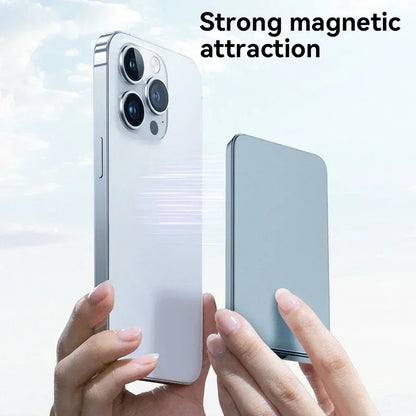 50000Mah Ultra Thin Power Bank for Magsafe Magnetic Wireless Fast Charging Macsafe Portable Battery for Iphone Xiaomi