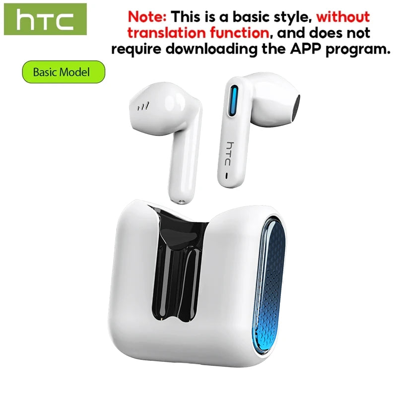 Language Translator Earbuds  NE49 TWS Low Latency Gaming Earphones Bluetooth Hifi Stereo Sound HD Call with Mic